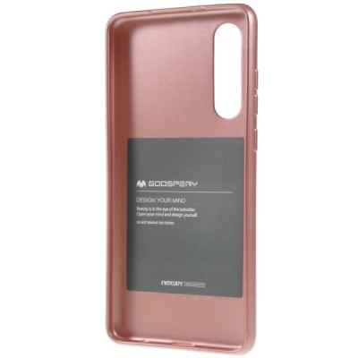 Huawei P30 Mercury твердый силиконовый чехол (TPU) - светло-розовый | Vacins.lv