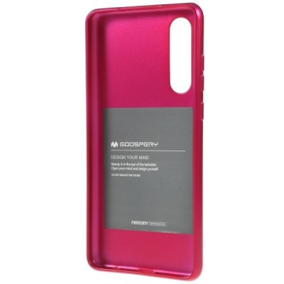 Huawei P30 Mercury tumši rozs cieta silikona (TPU) apvalks / vacins.lv