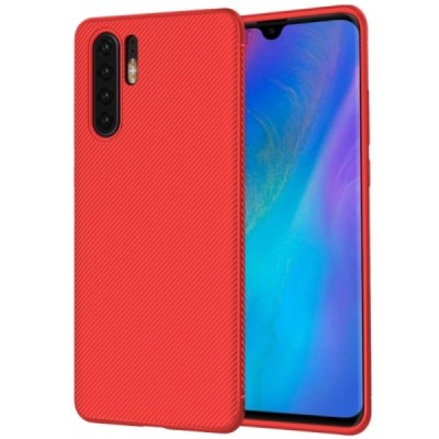 Huawei P30 Pro „Lenuo“ твердый силиконовый чехол из TPU красного цвета | Vacins.lv