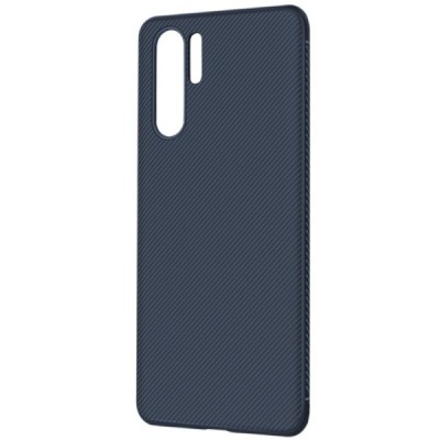 Huawei P30 Pro „Lenuo“ cieta silikona (TPU) zils apvalks / vacins.lv