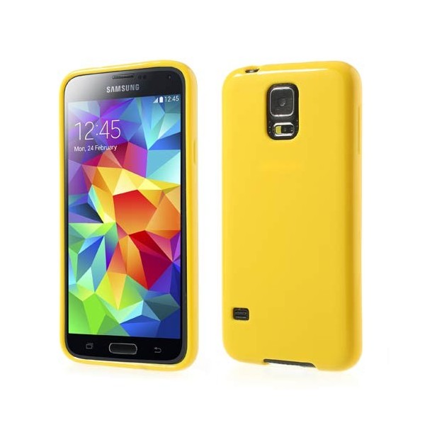 „Jelly Case“ dėklas - geltonas (Galaxy S5 / S5 Neo)