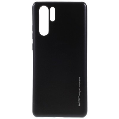 Huawei P30 Pro Mercury твердый силиконовый чехол (TPU) - чёрный | Vacins.lv