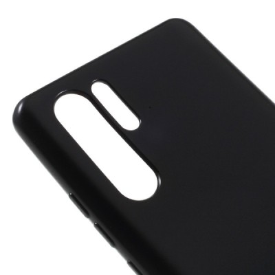 Huawei P30 Pro Mercury melns cieta silikona (TPU) apvalks / vacins.lv