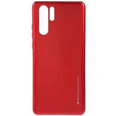 Huawei P30 Pro Mercury твердый силиконовый чехол (TPU) - красный | Vacins.lv