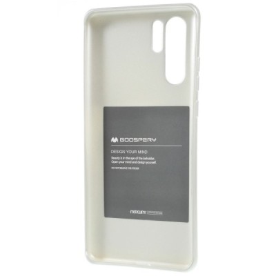 Huawei P30 Pro Mercury твердый силиконовый чехол (TPU) - серебристый | Vacins.lv