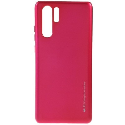 Huawei P30 Pro Mercury твердый силиконовый чехол (TPU) - тёмно-розовый | Vacins.lv