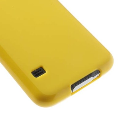 Samsung Galaxy S5 G900 (S5 Neo G903) geltonas tpu dėklas / Priedai.lt