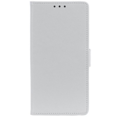 Samsung Galaxy A50 A505F (A50s A507F, A30s A307F) открываемый белый кожаный чехол - книжка | Vacins.lv