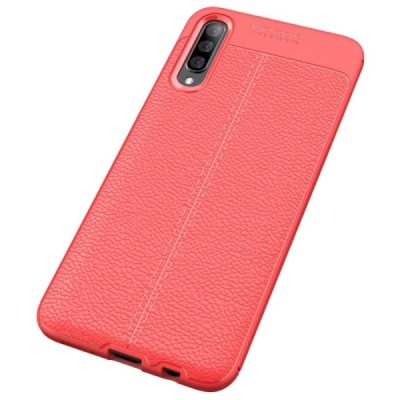 Samsung Galaxy A50 A505F (A50s A507F, A30s A307F) „FOCUS“ твердый силиконовый чехол из TPU красный | Vacins.lv