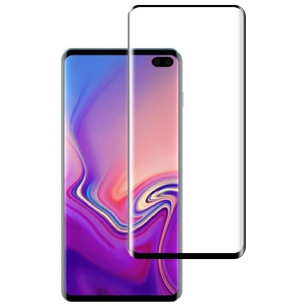 „Mocolo“ Tempered Glass ekrāna aizsargstikls 0.26 mm - melns (Galaxy S10+)