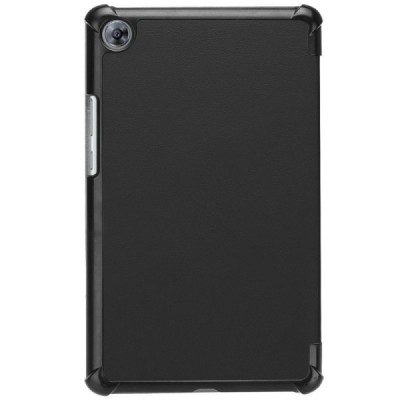 Huawei MediaPad M5 8.4 чёрный кожаный чехол-книжка (складной) | Vacins.lv