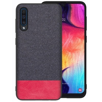 Samsung Galaxy A50 A505F (A50s A507F, A30s A307F) „Fashion“ pelēks cieta silikona apvalks / Vacins.lv