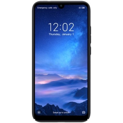 Xiaomi Redmi 7 Nillkin Frosted Shield черный пластиковый чехол | Vacins.lv