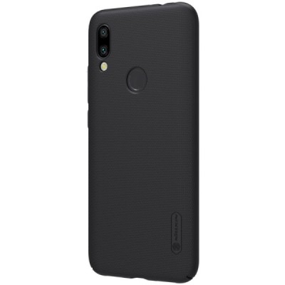 Xiaomi Redmi 7 Nillkin Frosted Shield черный пластиковый чехол | Vacins.lv