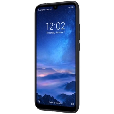 Xiaomi Redmi 7 Nillkin Frosted Shield черный пластиковый чехол | Vacins.lv