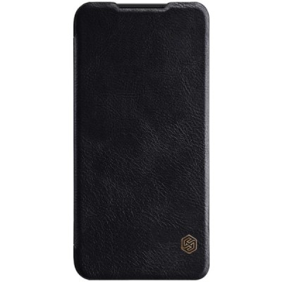 Greznais „Nillkin“ Qin sērijas ādas atvērams melns Xiaomi Redmi 7 maciņš / Vacins.lv