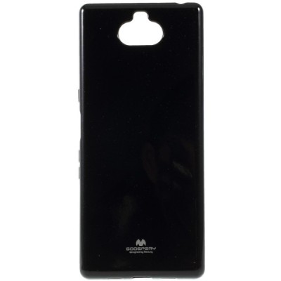 Sony Xperia 10 Plus (XA3 Ultra) Mercury твердый силиконовый чехол (TPU) - чёрный | Vacins.lv