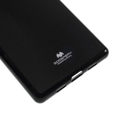 Sony Xperia 10 Plus (XA3 Ultra) Mercury твердый силиконовый чехол (TPU) - чёрный | Vacins.lv