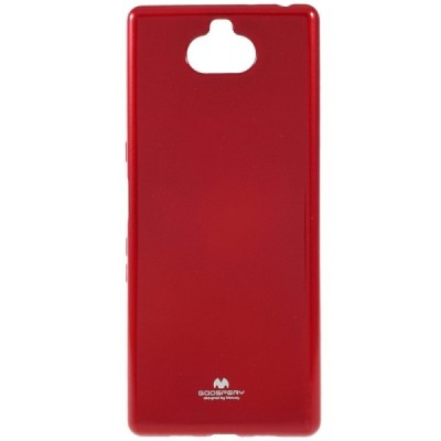Sony Xperia 10 Plus (XA3 Ultra) Mercury sarkans cieta silikona (TPU) apvalks / vacins.lv