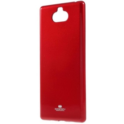 Sony Xperia 10 Plus (XA3 Ultra) Mercury sarkans cieta silikona (TPU) apvalks / vacins.lv