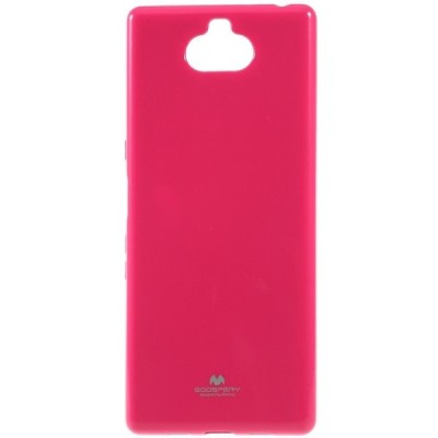 Sony Xperia 10 Plus (XA3 Ultra) Mercury tumši rozs cieta silikona (TPU) apvalks / vacins.lv