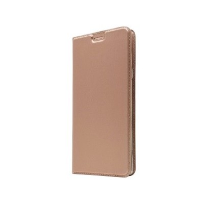 Samsung Galaxy A40 (A405F) „Dux Ducis“ Skin sērijas rozs ādas atvērams maciņš / Vacins.lv
