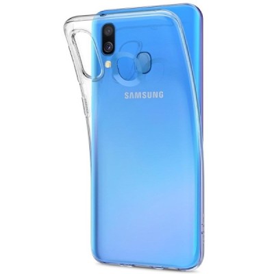 Samsung Galaxy A40 (A405F) cieta silikona (TPU) dzidrs apvalks / vacins.lv