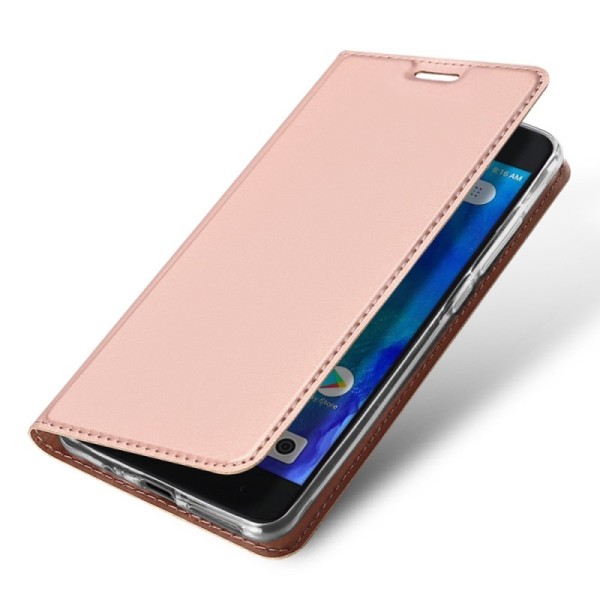 „Dux Ducis“ Skin atvērams maciņš - rozs (Redmi Go)