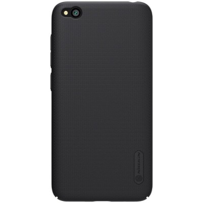 Xiaomi Redmi Go Nillkin Frosted Shield черный пластиковый чехол | Vacins.lv