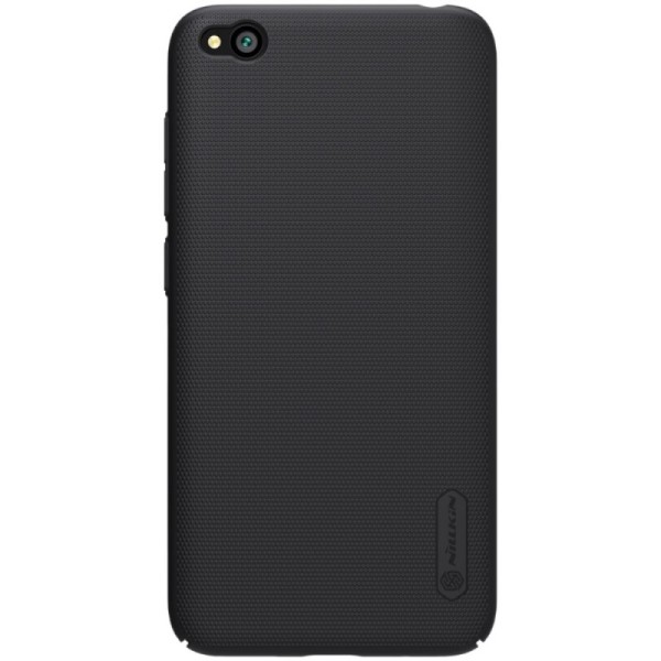„Nillkin“ Frosted Shield apvalks - melns (Redmi Go)