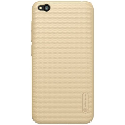 Xiaomi Redmi Go Nillkin Frosted Shield золотой пластиковый чехол | Vacins.lv