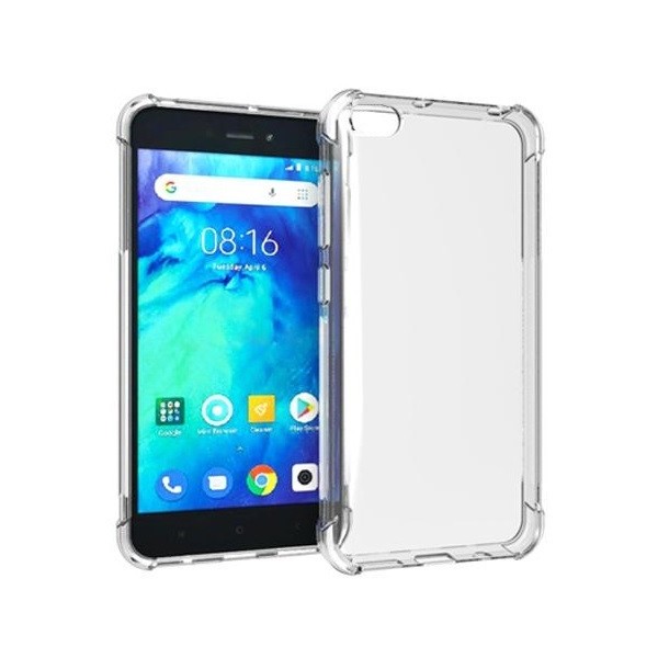 Твердый силиконовый (TPU) чехол – прозрачный (Redmi Go)