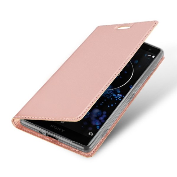 Чехол-книжка „Dux Ducis“ Skin – розовый (Xperia XZ2 Premium)