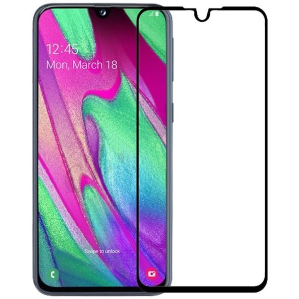 „Rurihai“ Tempered Glass защитное стекло экрана 0.26 мм - чёрный (Galaxy A40)