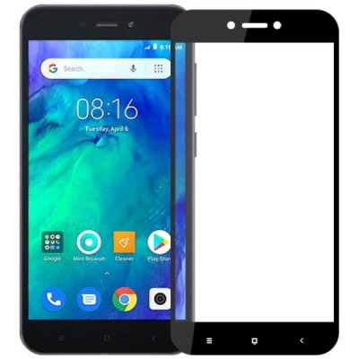 Xiaomi Redmi Go Mofi Tempered Glass melns ekrāna aizsargstikls / Vacins.lv