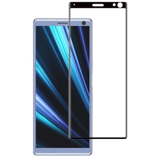 „Mocolo“ Tempered Glass pilnīgi aizsedzams ekrāna aizsargstikls 0.2 mm - melns (Xperia 10)