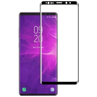 Samsung Galaxy Note 9 (N960F) Imak Tempered Glass melns ekrāna aizsargstikls / Vacins.lv