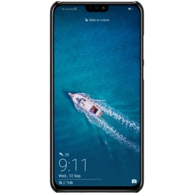 Huawei Honor 8X Nillkin Frosted Shield черный пластиковый чехол | Vacins.lv
