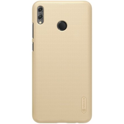 Huawei Honor 8X Nillkin Frosted Shield zelta plastmasas apvalks / vacins.lv