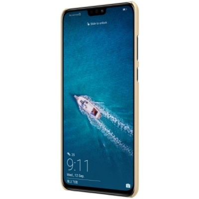 Huawei Honor 8X Nillkin Frosted Shield zelta plastmasas apvalks / vacins.lv