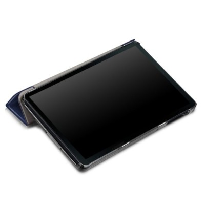 Samsung Galaxy Tab A 10.1 2019 (T515, T510) atvēramais zils maciņš / Vacins.lv
