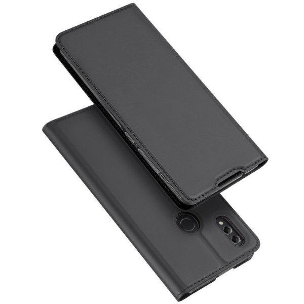 „Dux Ducis“ Skin atvērams maciņš - melns (Honor 8X Max)