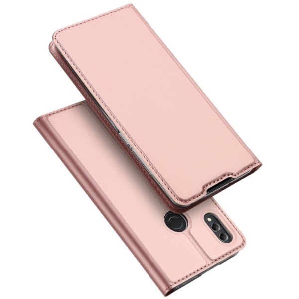 „Dux Ducis“ Skin atvērams maciņš - rozs (Honor 8X Max)