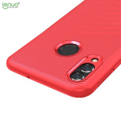 Huawei Honor 8X „Lenuo“ твердый силиконовый чехол из TPU красного цвета | Vacins.lv