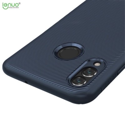 Huawei Honor 8X Lenuo твердый силиконовый чехол из TPU синего цвета | Vacins.lv