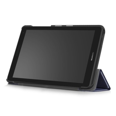Huawei MediaPad T3 7.0'' 4G / 3G (BG2-U01) синий кожаный чехол-книжка (складной) | Vacins.lv