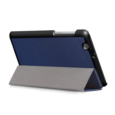 Huawei MediaPad T3 7.0'' 4G / 3G (BG2-U01) синий кожаный чехол-книжка (складной) | Vacins.lv