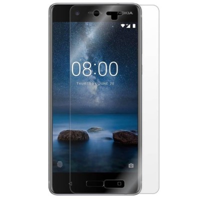 Прозрачная защитная пленка для экрана Nokia 8 (полное покрытие) | Vacins.lv