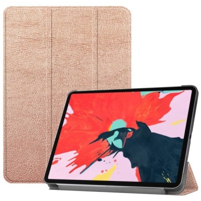 Apple iPad Pro 12,9" 2018 atvēramais zelta maciņš / Vacins.lv