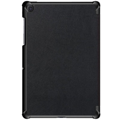Samsung Galaxy Tab S5e (T720, T725) чёрный кожаный чехол-книжка (складной) | Vacins.lv